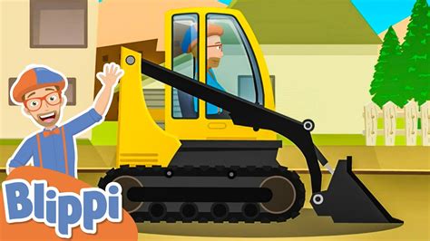 mr blippi skid steer|truck toon skid steervideos.